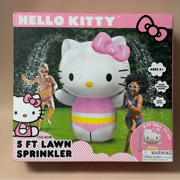 Hello Kitty XL Lawn Sprinkler
5 Feet Tall - Picture 1 of 3
